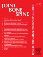 Joint Bone Spine (version internationale de la Revue du Rhumatisme) 