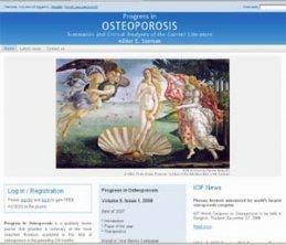 Progress in Osteoporosis